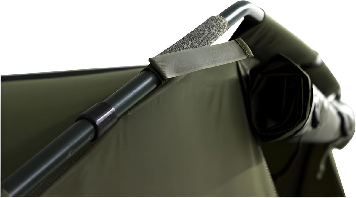 Lucx® Caracal Bivvy Vistent voor 1 tot 2 personen, karpertent, 295 x 290 x 165 cm, 10.000 mm waterkolom, campingtent