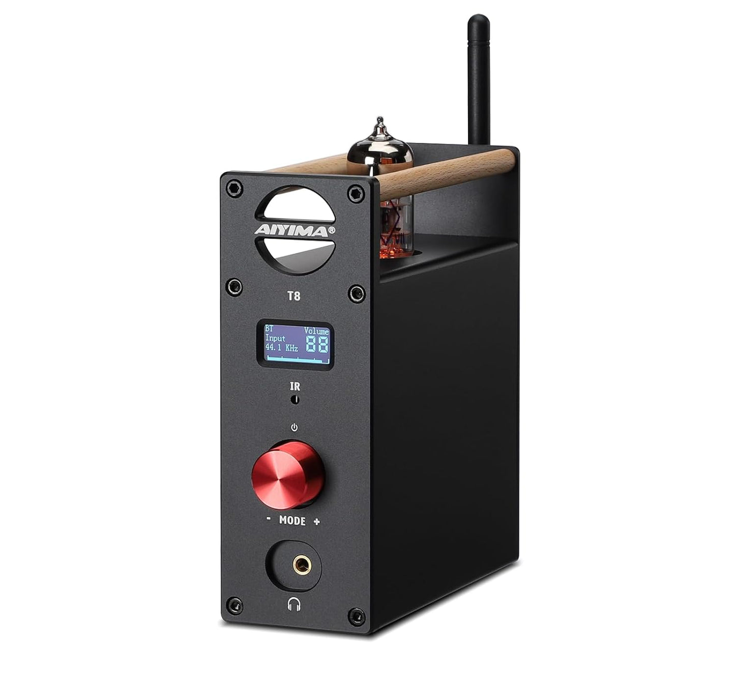 AIYIMA T8 6N3 Digital Tube voorversterker QCC3031 Bluetooth 5.0 voorversterker USB DAC hoofdtelefoonversterker coaxiale optische stereo audio decode ondersteuning APTX