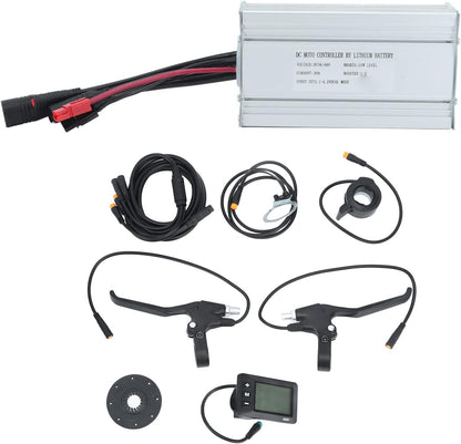 36V 48V 1000W Elektrische Fiets Borstelloze Controllerkit, Elektrische Fiets GD01 Displaykit Fietscontrollerkit