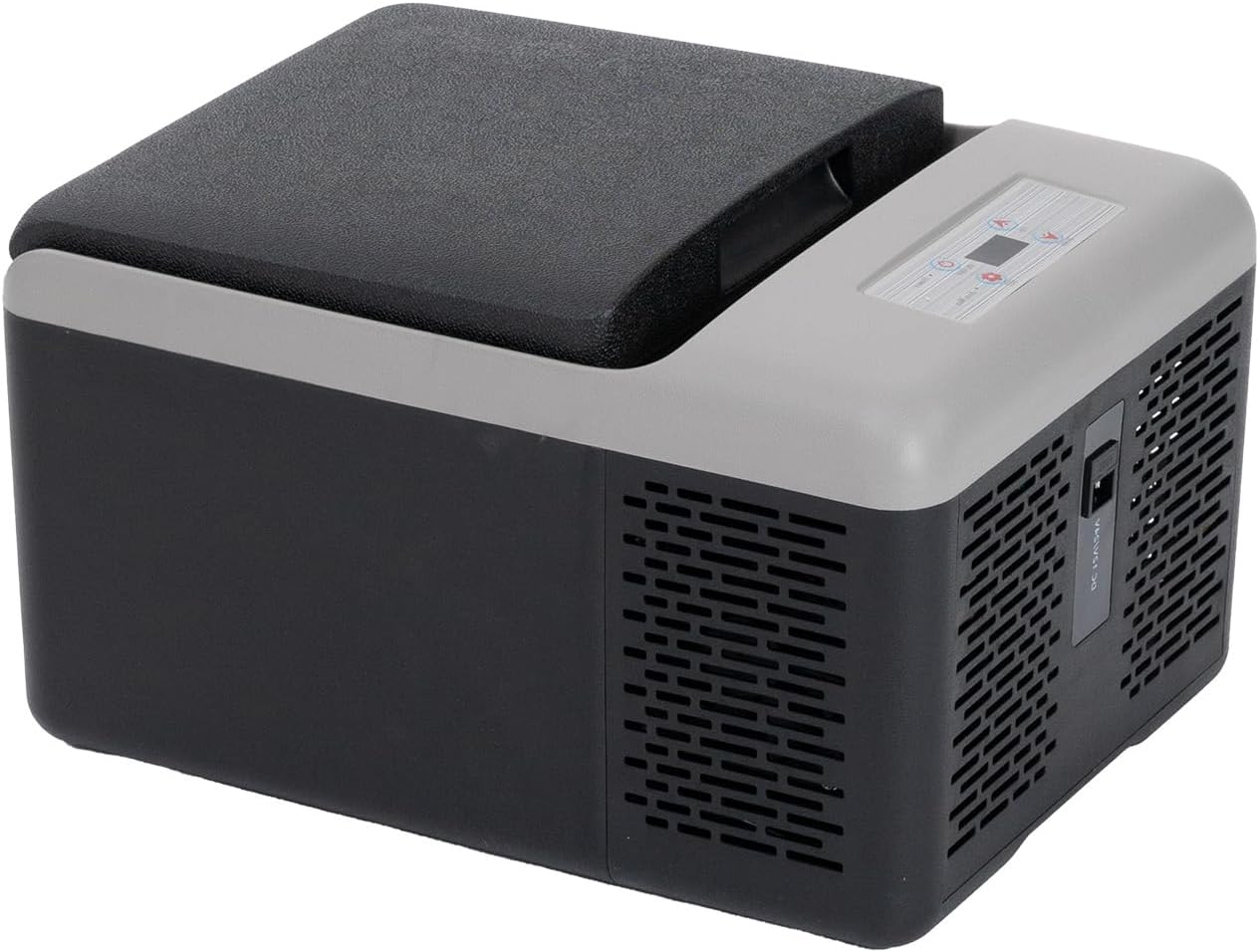 Alpicool C9PT Koelbox, 9 liter, 12 V, mini-koelkast, elektrische compressor, auto, koelkast, camping, vriesbox, klein, draagbaar, voor in de auto (zwart)