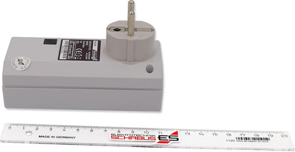 Schabus 300257 Gasmelder op netvoeding detecteert kooldioxide, (B x H x D) 60 x 118 x 44 mm