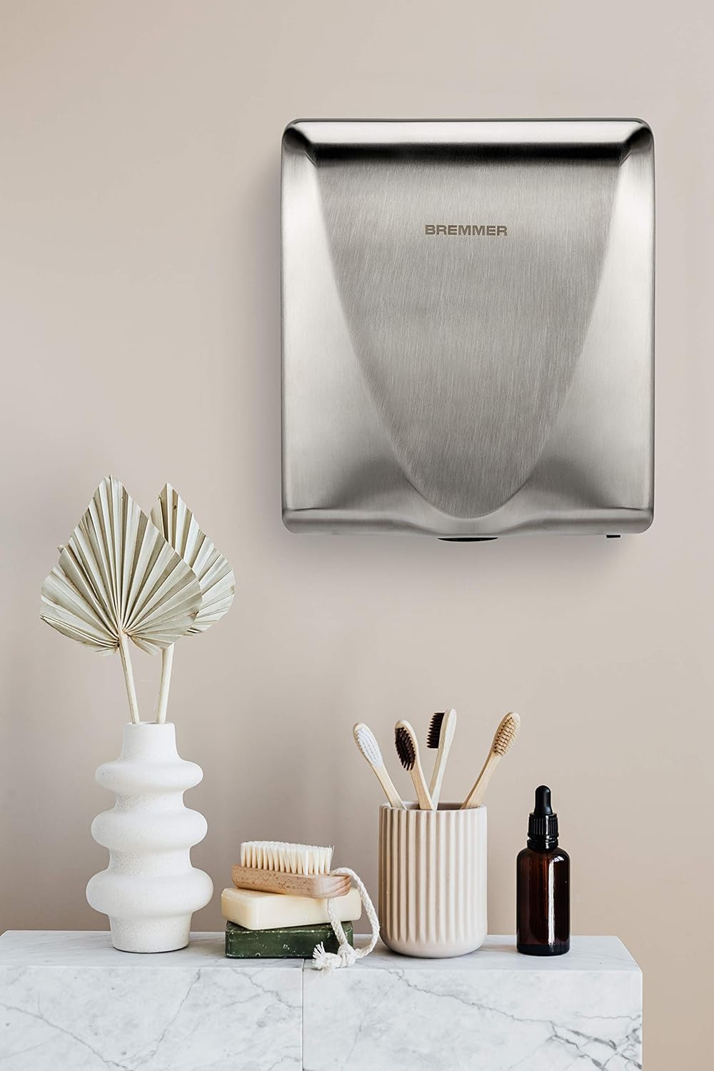 Bremmer Blade | Powerful, Modern & Ultra Thin Eco Friendly Hand Dryer with Hygienic HEPA Filtration | Hand Dryers for Toilets Commercial | Electric Hand Dryer | Wall Hand Dryer