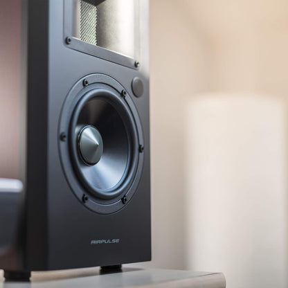 Actieve Luidsprekers – Speaker Set – Luidsprekersysteem – Monitor Speakers – HiFi Speakers – Set Van 2 – Aluminium Ribbon Tweeter – 5 Inch Woofer