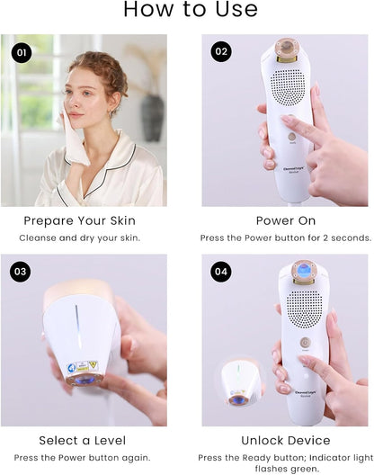 DermRays Laserapparaat 1064 nm multifunctioneel schoonheidsapparaat, gezichtsmassageapparaat, voor thuisgebruik