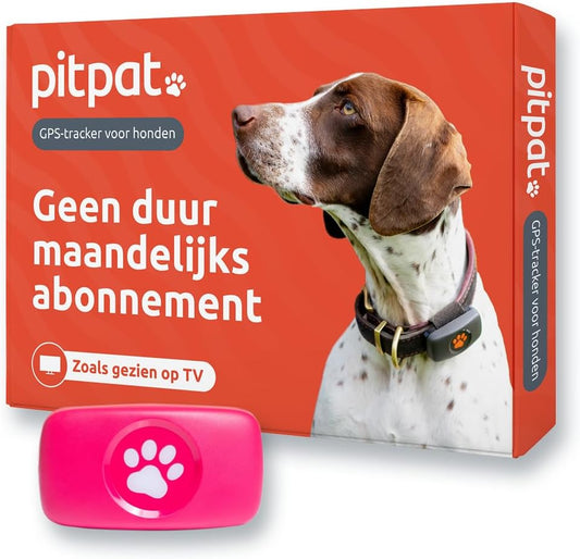 PitPat Dog GPS-tracker - Geen abonnement (Roze)