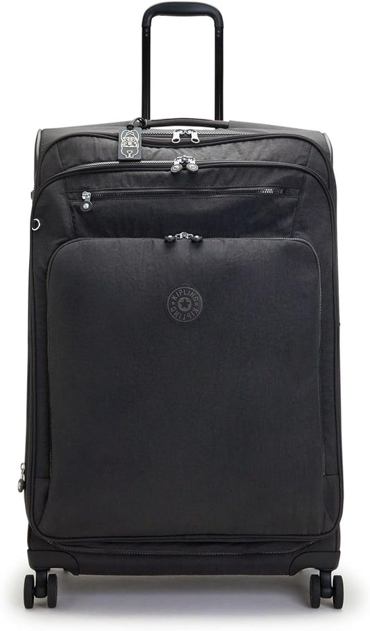 Kipling NEW YOURI SPIN L Grote uitbreidbare spinner, rechtopstaand, Black Noir (Zwart)