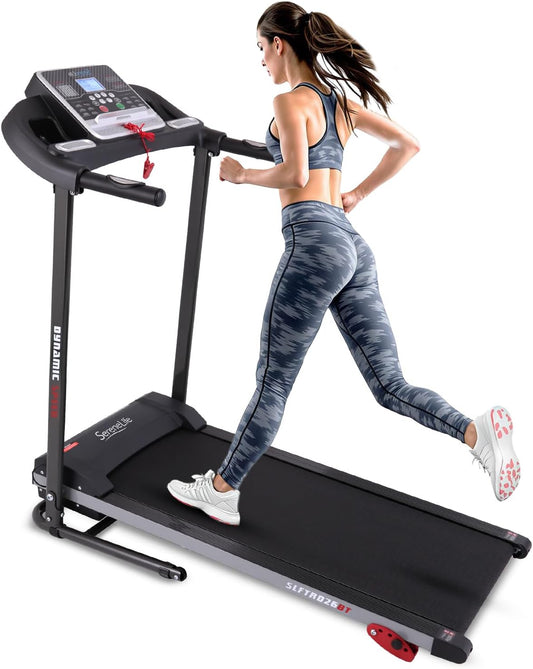 SereneLife, Loopband voor Thuis, Stille Walking Pad, Compacte Treadmill met Schokabsorptie, LED Display, Draagbare Loopmachine, Tot 120 kg Belastbaar