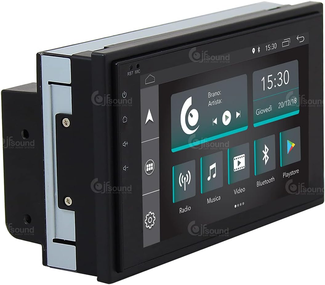 2 din universele autoradio Android GPS Bluetooth WiFi USB DAB+ Touchscreen 6.2" 4core Carplay AndroidAuto HD