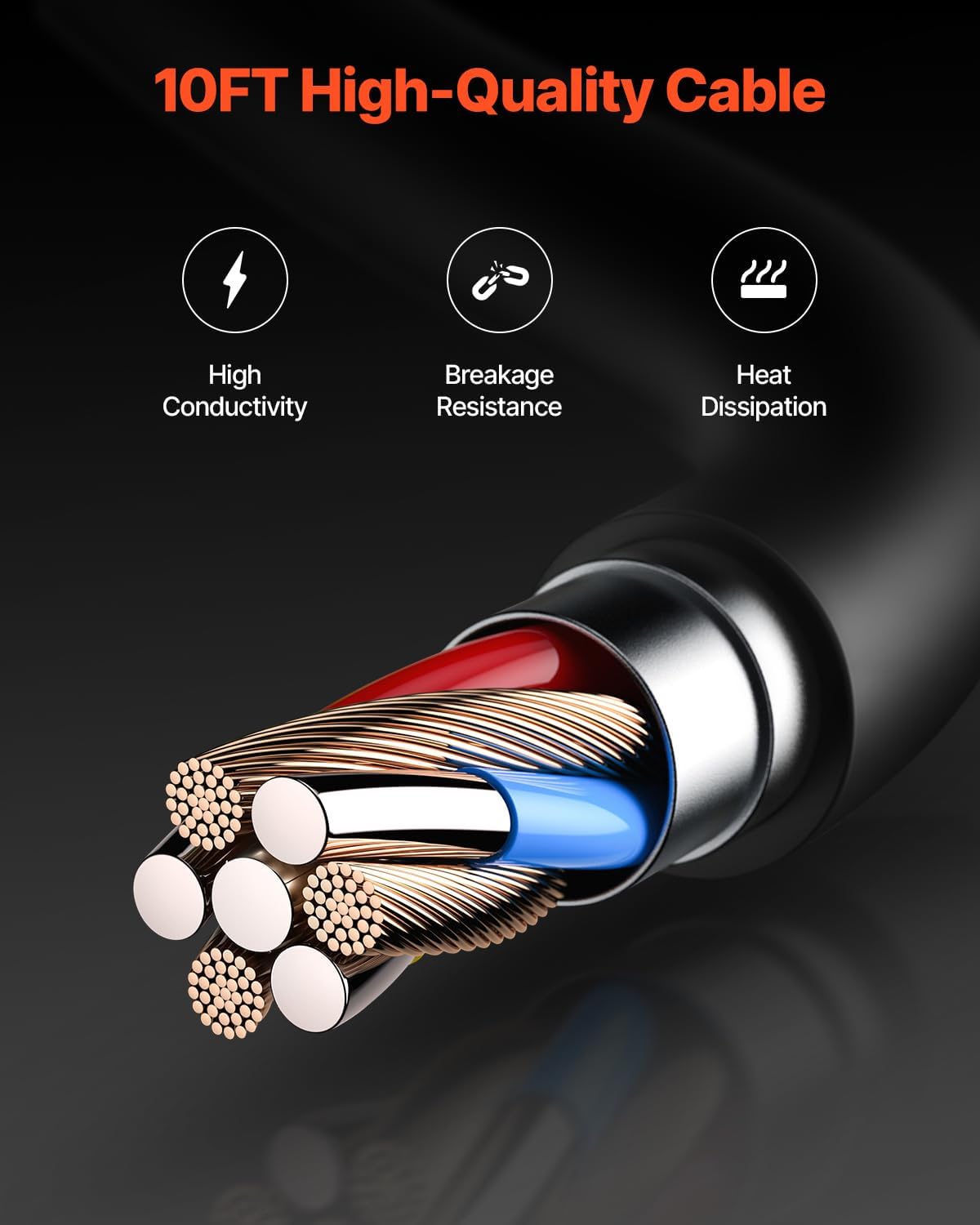VEVOR 200 Amp MIG welding burner gun compatible with W Weldpro welding machines MlG200GDsv200 and MIG155GD for flux welding wires/solid aluminium welding wires 0.75 mm and 0.9 mm