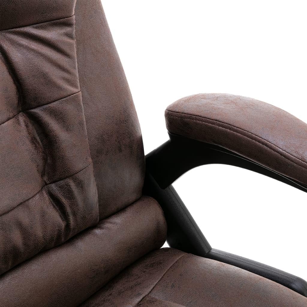 Ergonomische Bureaustoel – Kantoorstoel – Werkstoel – Draaistoel – Bureaustoel Kunstleer – Hoge Rugleuning – In Hoogte Verstelbaar – Nylon Wielen – Maximaal Comfort