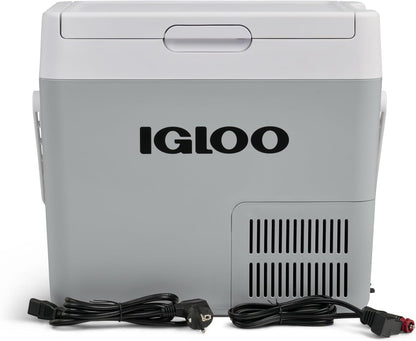 IGLOO ICF 18 Compressor-koelbox, 19 liter, 12/24 V en 230 V, mini-koelkast -18 °C tot 20 °C voor auto, vrachtwagen, boot, camper en stopcontact
