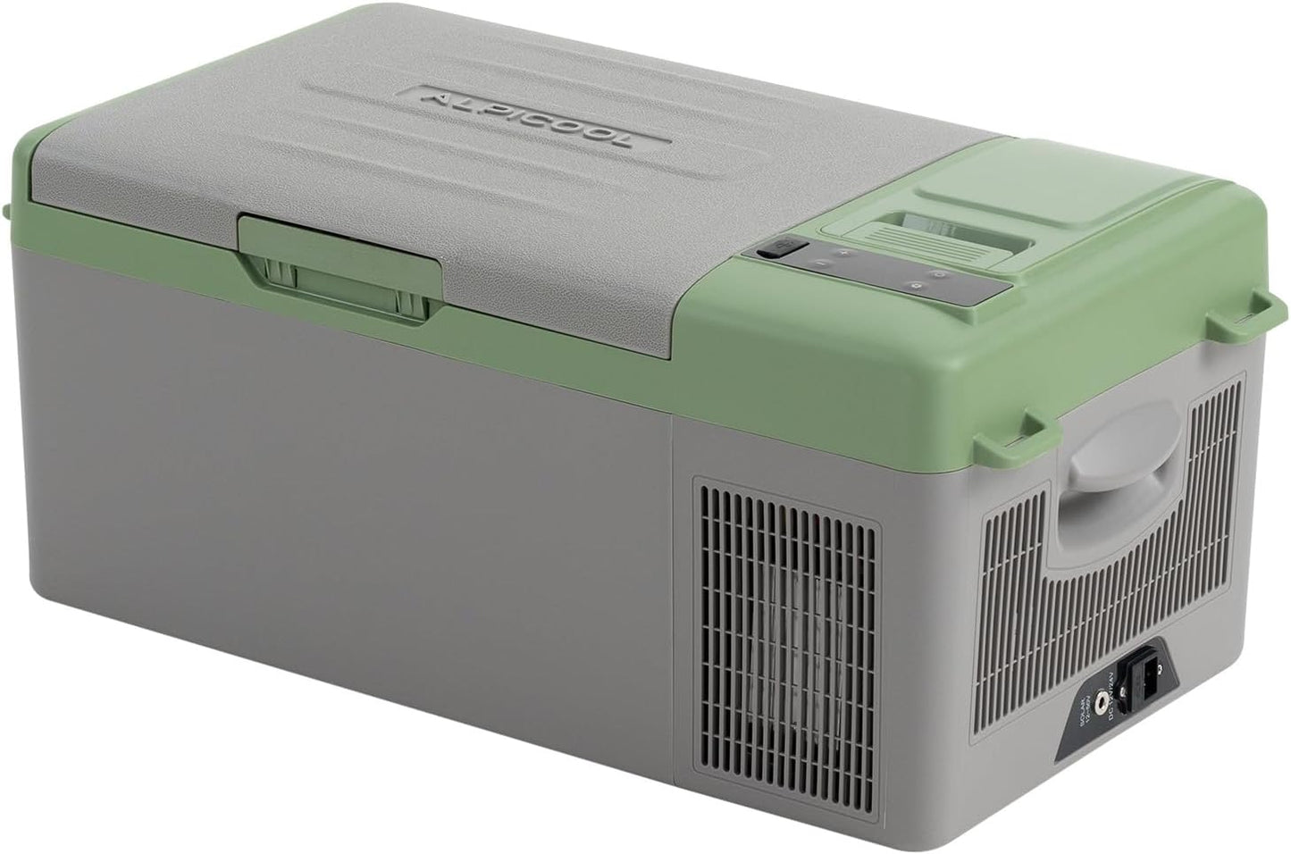 Alpicool Y15E 15L Frigoriferi per Auto Mini Frigo Portatile Elettrico Auto Frigorifero Congelatore 12/24V DC per Viaggio(Batterij niet meegeleverd)