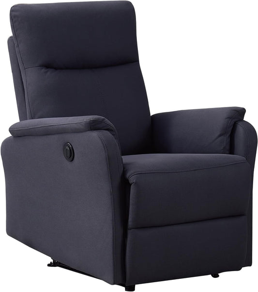 Elektrische Relaxfauteuil – Relaxstoel – TV Stoel – Verstelbare Fauteuil – Ergonomische Ligstoel – Draadloze Verstelling – Ademend Stof – Ruimtebesparend Design
