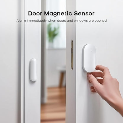 22-delige draadloze/WiFi-thuisanti-diefstalkit met bewakingscamera 200 MP, alarmsysteem met touchpad en 2,4-inch TFT-kleurenscherm, op batterijen, draadloos en bekabeld