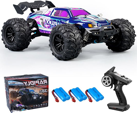 RC Offroad Raceauto – RC Buggy – RC Racewagen – Radiografische Auto – RC Drifter – 1:16 Schaal – 50 km/u Snelheid – 4WD Aandrijving – 3 Li-ion Batterijen - QUORE