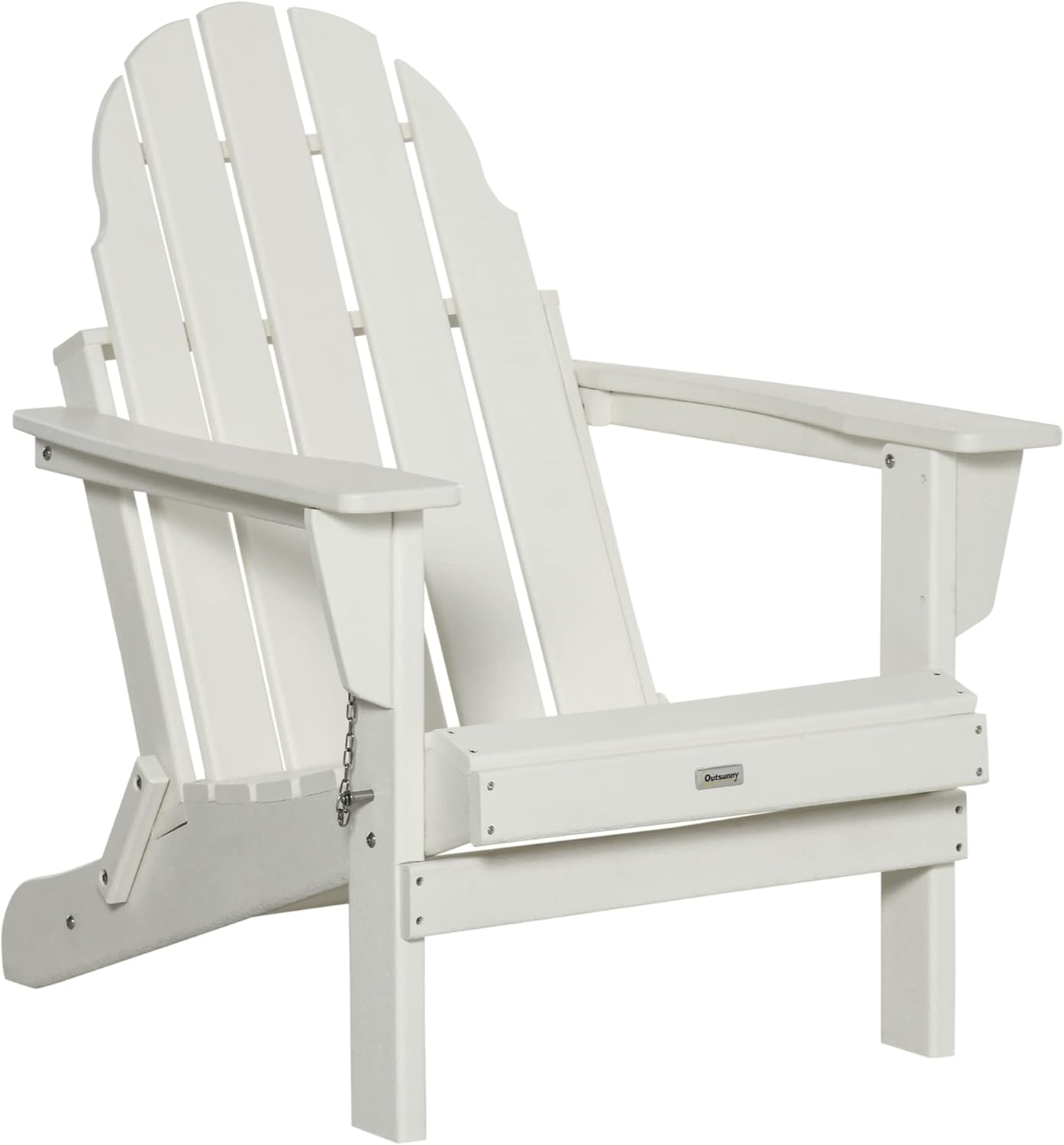 Adirondack Tuinstoel – Buitenstoel – Balkonstoel – Lounge Stoel – Klapstoel – Weerbestendig HDPE Materiaal – Inklapbaar & Draagbaar - QUORE