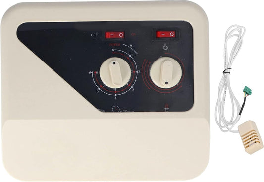 Sauna Kachel Controller, 380V Externe Digitale Controller Sauna Heater Kachel Controller Eenvoudige Installatie Vervanging Sauna Temperatuur Controller Voor Sauna Kachel 9.8X8.7X3.5 Inch