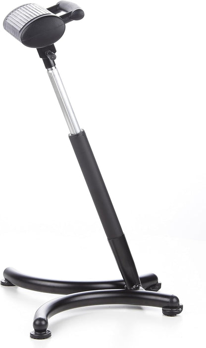 Stahulp – Werkkruk – Sta Kruk – Verstelbare Stoel – Ergonomische Kruk – In Hoogte Verstelbaar 70-93 cm – Hardschuim Zitting Met Antislip