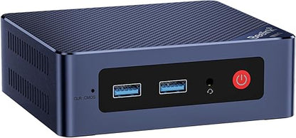 Mini PC – Mini Desktop – Compacte Computer – Windows PC – Office PC – Intel Twin Lake N150 Processor – 16GB DDR4 RAM & 500GB SSD – WiFi 6 & Dual 2.5G LAN