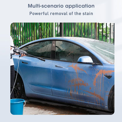 Draadloze Hogedrukreiniger – Accu Hogedrukspuit – Mobiele Waterreiniger – Tuinreiniger – Compacte Schoonmaakspuit – 21 V 4,0 Ah Lithium-Accu – Zelfaanzuigend Met Schuimpistool