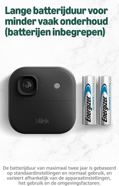 Draadloos 4-delig Beveiligingscamerasysteem – Buitencamera – Beveiligingscamera – Slimme Camera – IP65 Weerbestendig – 2K Resolutie – Langdurige Batterijduur Tot 2 Jaar