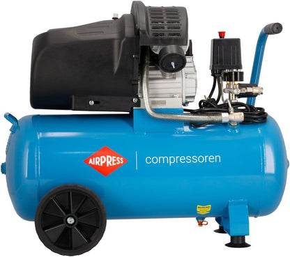 Compressor – Luchtcompressor – Persluchtcompressor – Aircompressor – Mobiele Compressor – 50 Liter Tank – 2,2 kW Motor – 8 Bar Maximale Druk