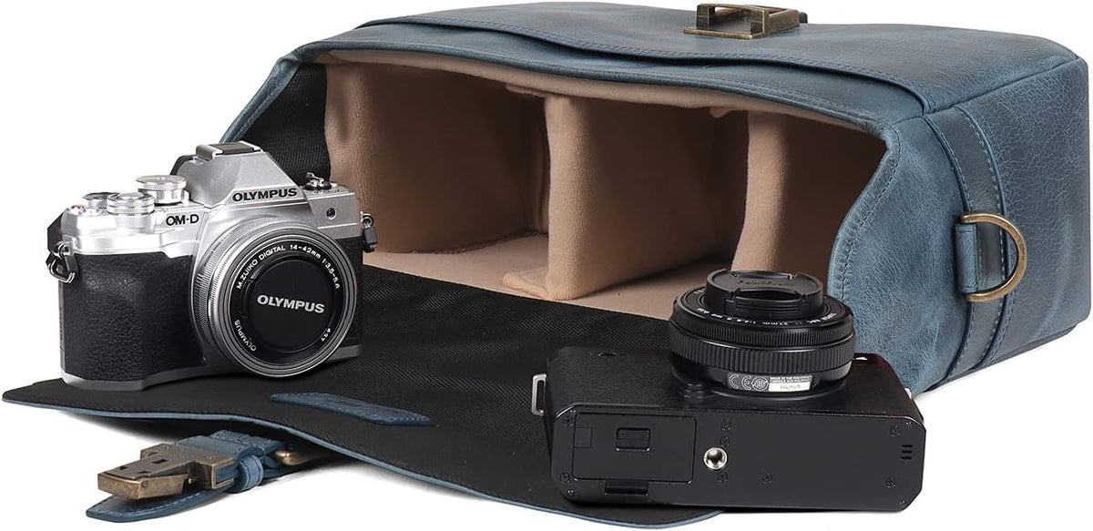 MegaGear MG1333 camera- en camcorder combitassen blauw