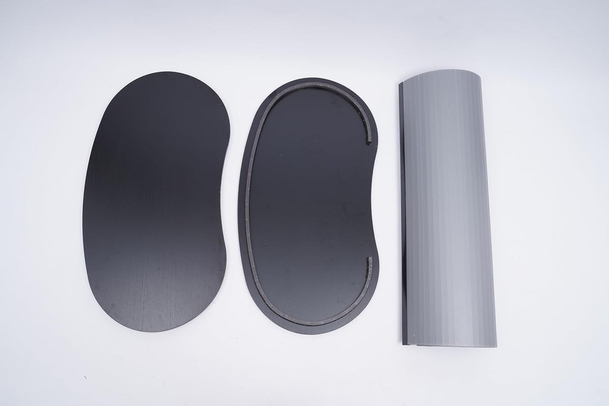 Simple Lobby Commercial Reception Desk Presentation Stand, Foldable, Reception Desk, Black, Reception, Counter, Exhibition Desk, Round Reception Desk, Shop, Counter, Counter - QUORE