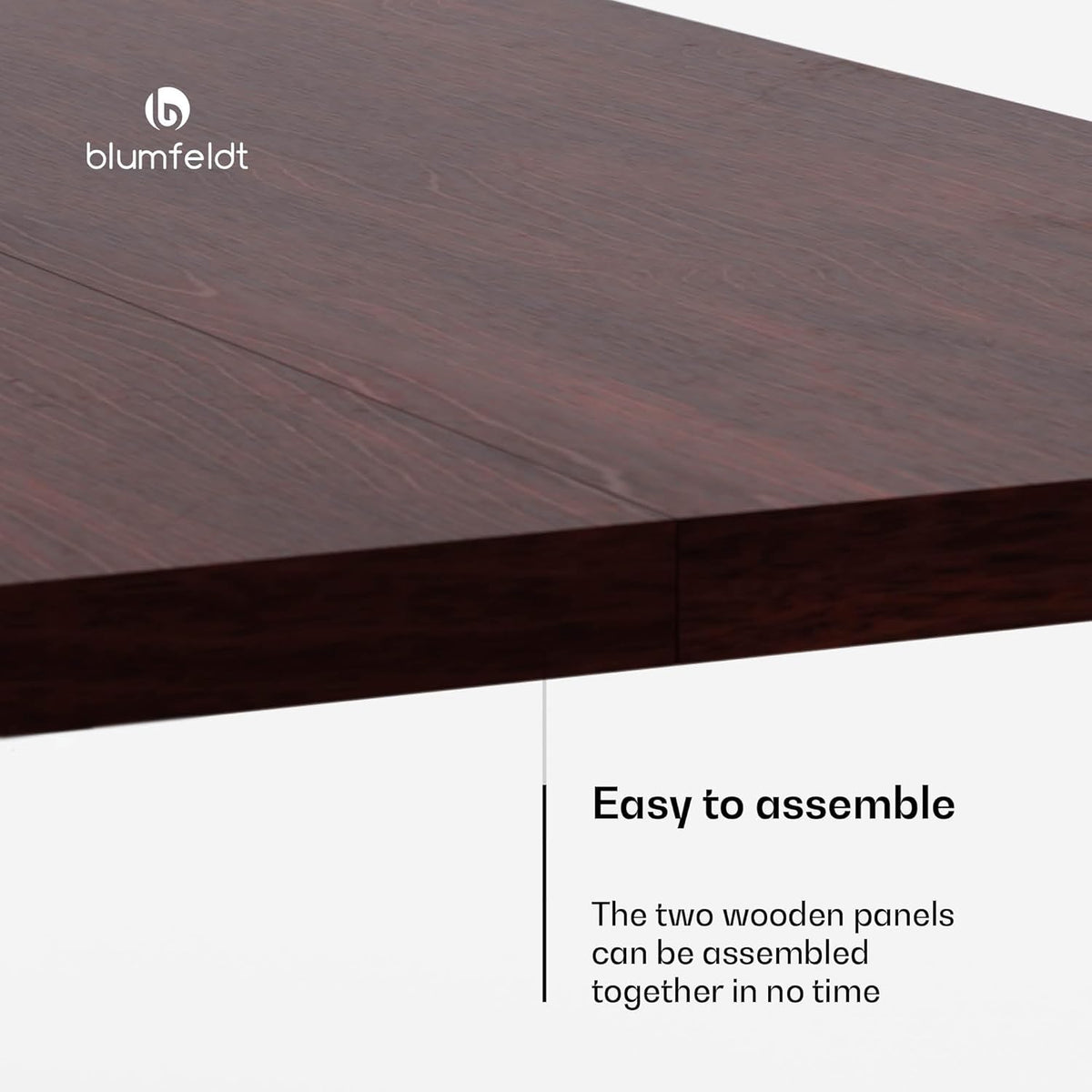 Blumfeldt Bearsdon Houten tafelblad - duurzaam, 160 x 90 cm, krasvast & hittebestendig, ideaal voor eettafel - moderne grenen afwerking, industriële & minimalistische stijl