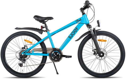 Climb Jongensfiets 24 inch - Mountainbike 8-12 Jaar - 6 Versnellingen - QUORE
