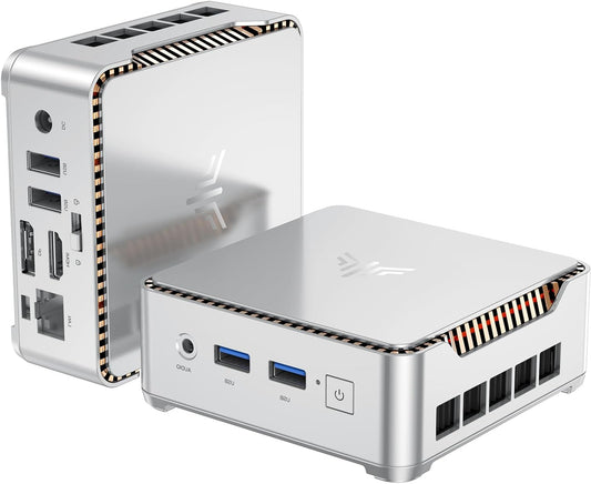 Mini PC – Mini Desktop Computer – Compacte PC – Micro PC – Kleine PC – 16GB DDR4 RAM – 512GB M.2 SSD – Dual 4K Display – VESA Montage