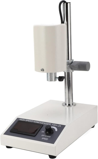 Hogesnelheidshomogenisator Verstelbaar 8000-22000 Tpm FSH-2A Werkkoppen voor Blender 5-1000 Ml met Accessoires Roerstaven EU-stekker 220V