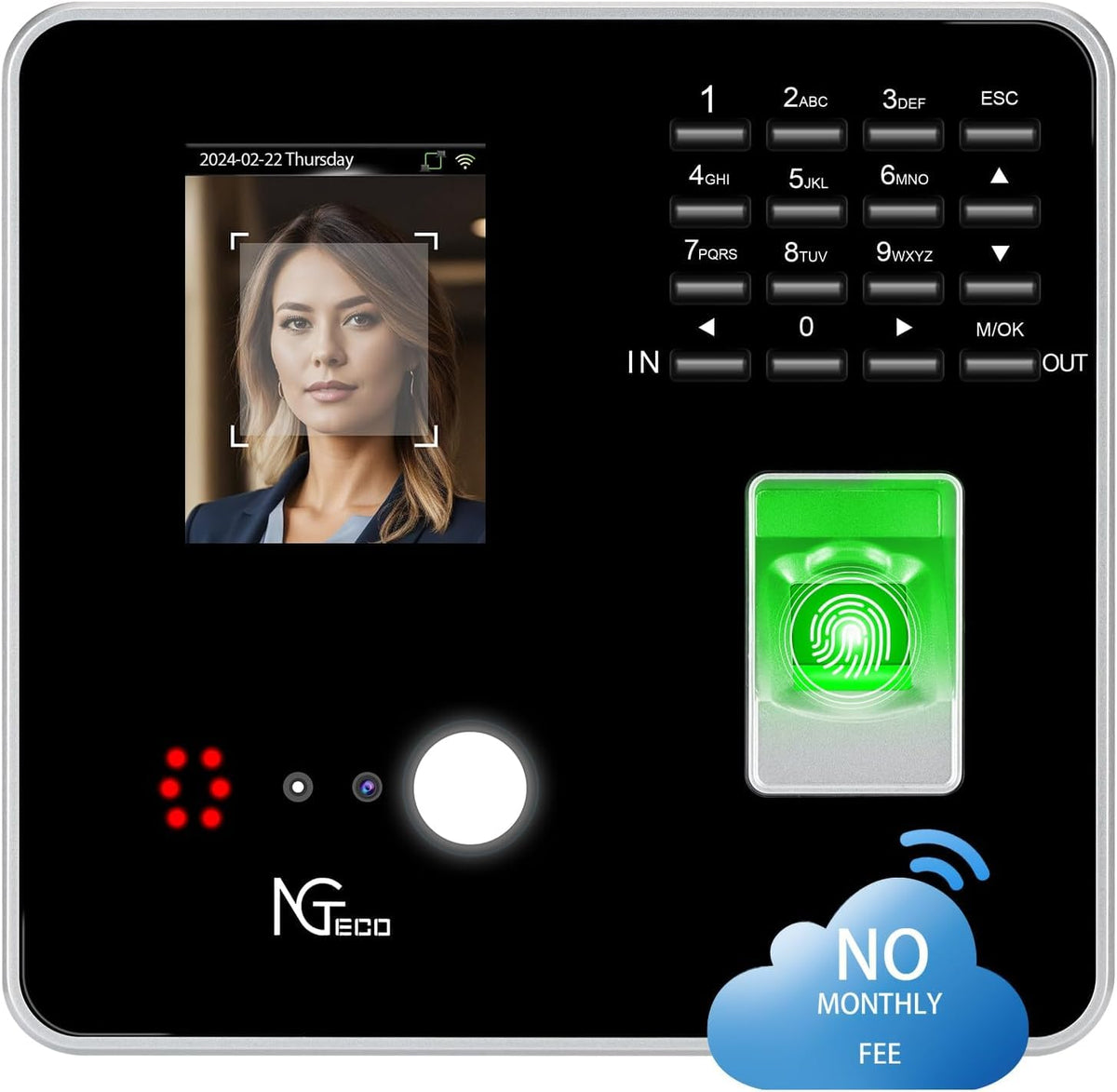NGTeco WiFi Pointer Cloud Time TC1