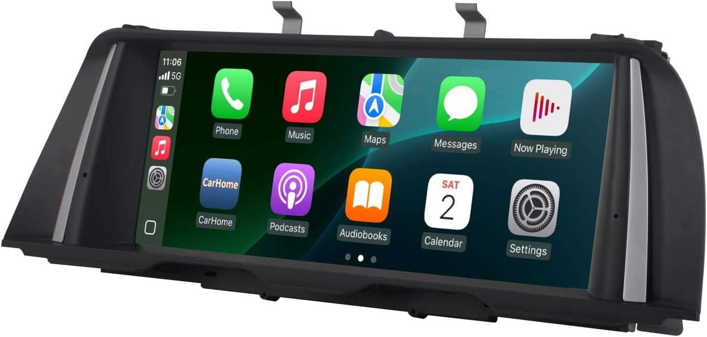 Navigatiesysteem – Autonavigatie – GPS – Touchscreen – Auto Scherm – HD Touchscreen – CarPlay & Android Auto – Geschikt voor BMW 5 Serie F10 F11 (2013-2016)