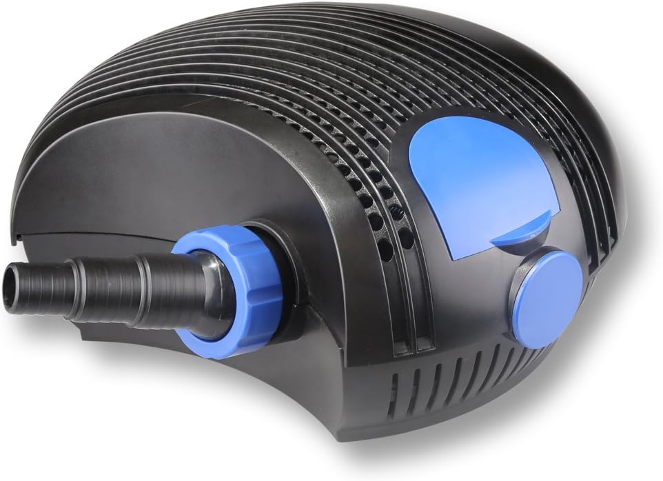 SunSun vijverfilterset voor 90.000 l met UVC 36W, ECO-pomp 100 W, slang 25 m en fontein