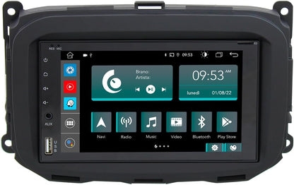 Autoradio Alfa Romeo Giulietta – Auto Stereo – Multimedia Speler – Navigatiesysteem – Infotainment – 6,2" Touchscreen – 8-Core Processor – Bluetooth & CarPlay Android Auto