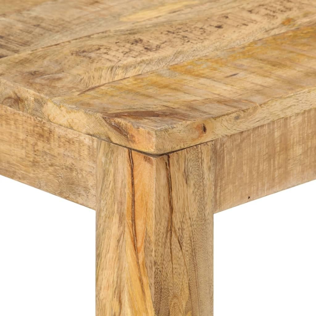 vidaXL Wall table 110x35x76cm raw mango wood