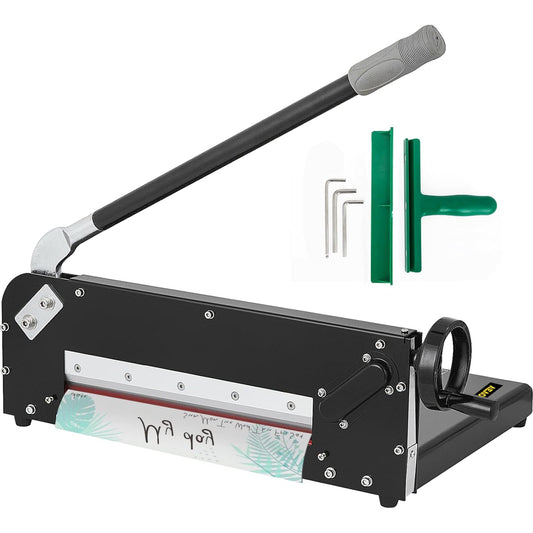 VEVOR A4 Paper Cutter, 30.5 cm Wide, Robust Manual, with Safety Clamp for Home and Office - QUORE
