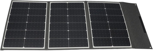 Draagbaar zonnepaneel, 100 W, opvouwbaar, flexibel zonnepaneel met bediening voor het opladen van mobiele telefoons, tablets, kamperen, wandelen en campers