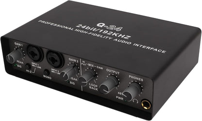 Streaming Sound Card Broadcast Geluidskaart USB Externe e Mixen e Cuter Recording voor OS X