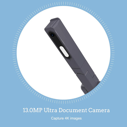 Documentcamera met Licht – Visualiser – Presentatiecamera – Lescamera – Onderwijscamera – 13 MP – USB/HDMI Dual Mode