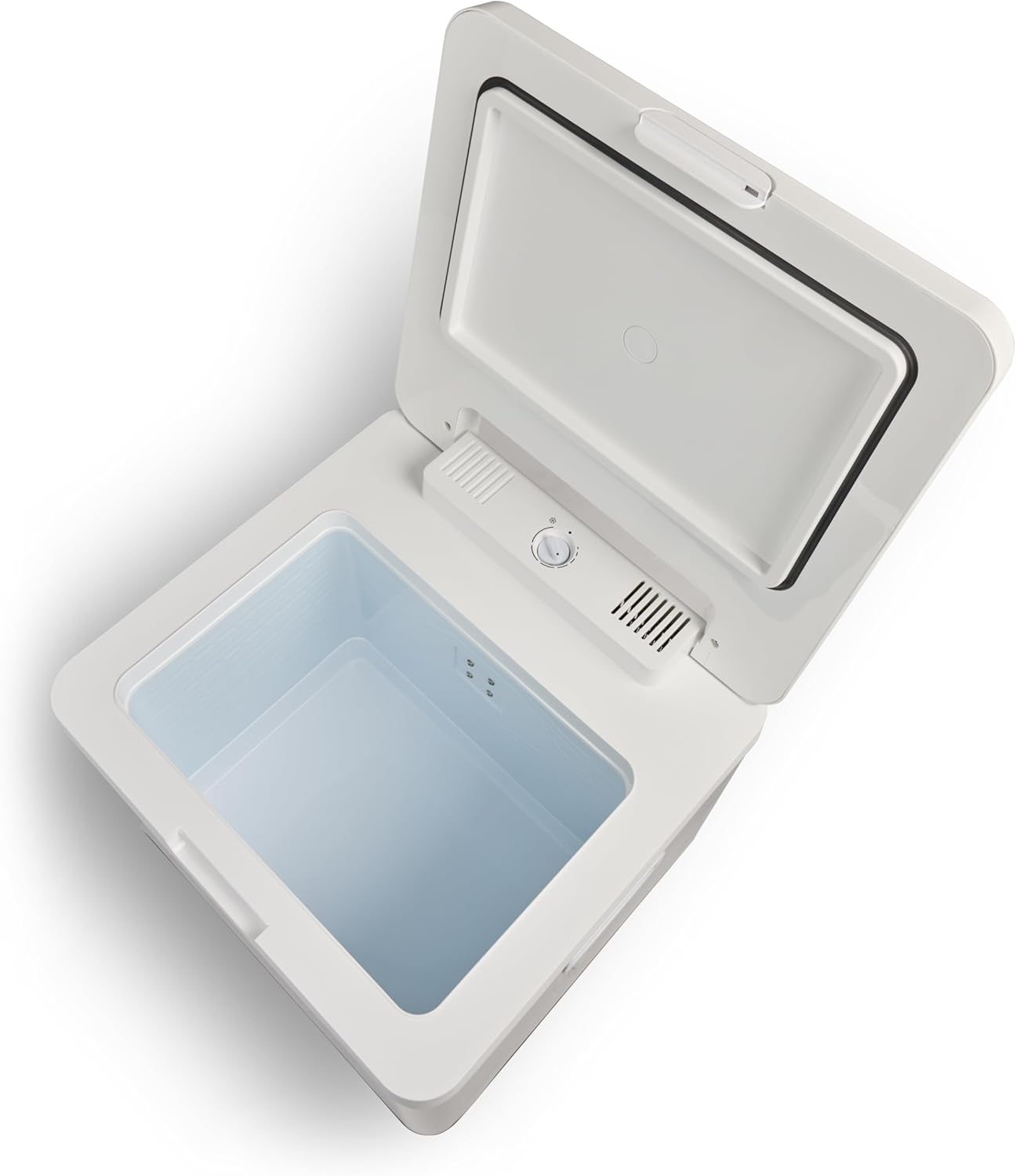 IGLOO IH45 Hybrid Compressor-koelbox, vriesbox, 43 liter, 12 V en 230 V, mini-koelkast voor auto, reismobiel en camping, grijs