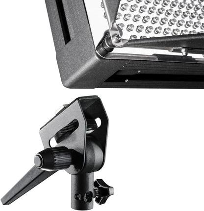 Walimex Pro 500 On Location Lightning-set (2x dimbare LED-vlaklamp, 2x WT-806 lampstatieven incl. transporttas)