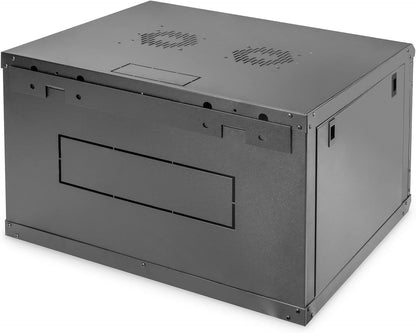 DIGITUS Netwerkkast - 19 inch Rack - 7 U - wandmontage - 600 mm diepte - draagvermogen 60 kg - Dynamic Basic Serie - Zwart