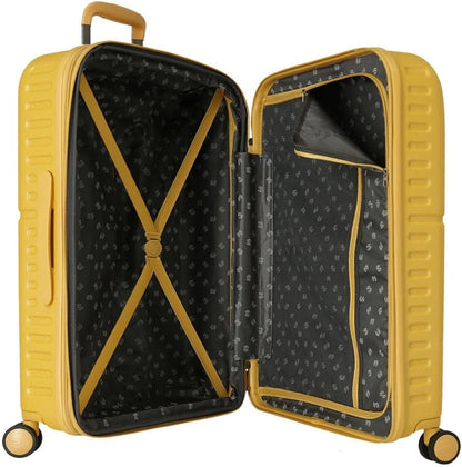 Pepe Jeans Highlight Middelgrote koffer, 48 x 70 x 28 cm, citroenboom, 48 x 70 x 28 cm, middelgrote koffer