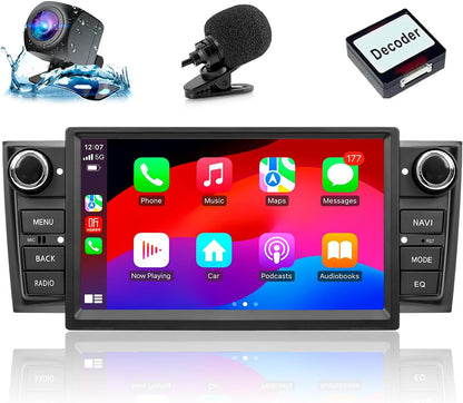 Autoradio – Auto Radio – Multimedia Radio – Inbouwradio – 2-DIN Radio – Android Auto & Draadloze CarPlay – Bluetooth & Achteruitrijcamera