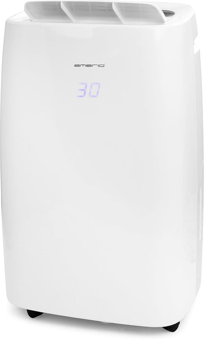 Emerio DH-122844 Luchtontvochtiger met R290, 20 l/dag, auto-stop indien vol, kamergrootte tot 40 m², led-display, timer, droogfunctie voor kleding, tegen vocht en schimmel, tank van 6 liter
