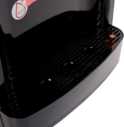5-Traps Zwarte Waterfontein Met Omgekeerde Osmose – Waterdispenser – Waterkoeler – Drinkwaterfontein – Osmose Waterfontein – Koud En Natuurlijk Of Koud En Warm Water – Compact Mini Formaat