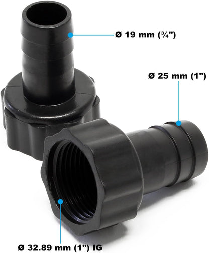Drukfilterset 6000 l 11 W UVC 25 m slang 65 W vijverpomp