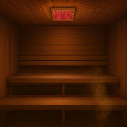 Infrarood Sauna led gekleurd licht met RF afstandsbediening/fuwarm LED sauna chromotherapie voor infraroodcabines